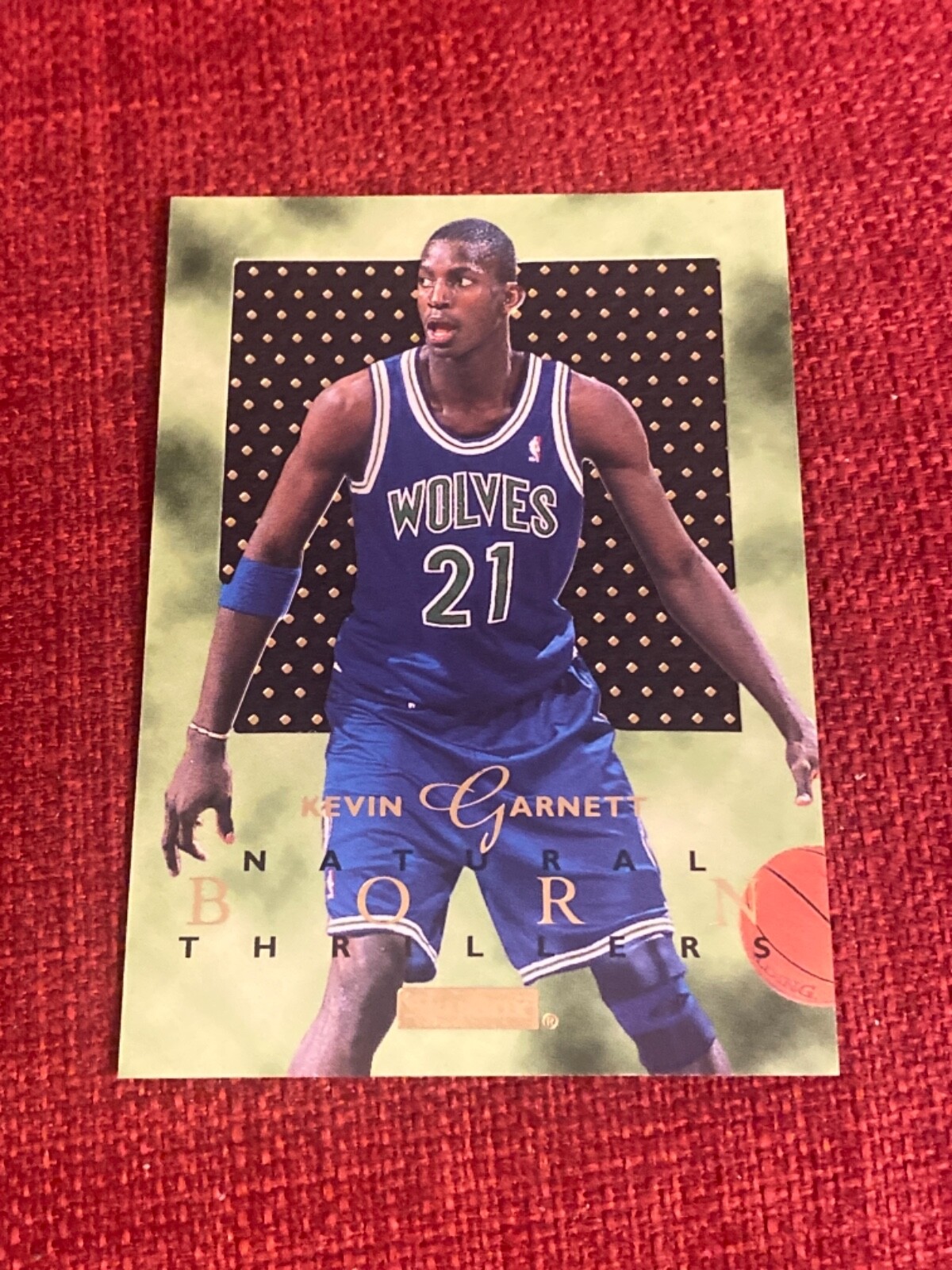 Kevin Garnett 95-96 e-xl natural born thrillers #5 | eBay