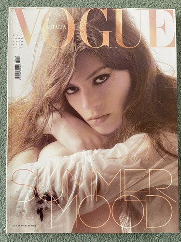 vogue italia 1991 別冊付録付き 　super model VOGUE Magazine Italia August 1991 LINDA EVANGELISTA Yasmeen