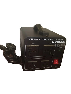 LVYUAN (VTUS-1500)Step Up & Down Voltage Transformer Converter 1500 Watt 