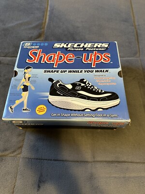 NEW W/BOX SKECHERS FITNESS GROUP SHAPE-UPS,WOMENS USA SIZE 7.5, NICE-NEVER WORN