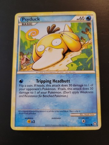 POP17 PSA10 希少アンリミ デルタ種 コダック ホロン PSYDUCK
