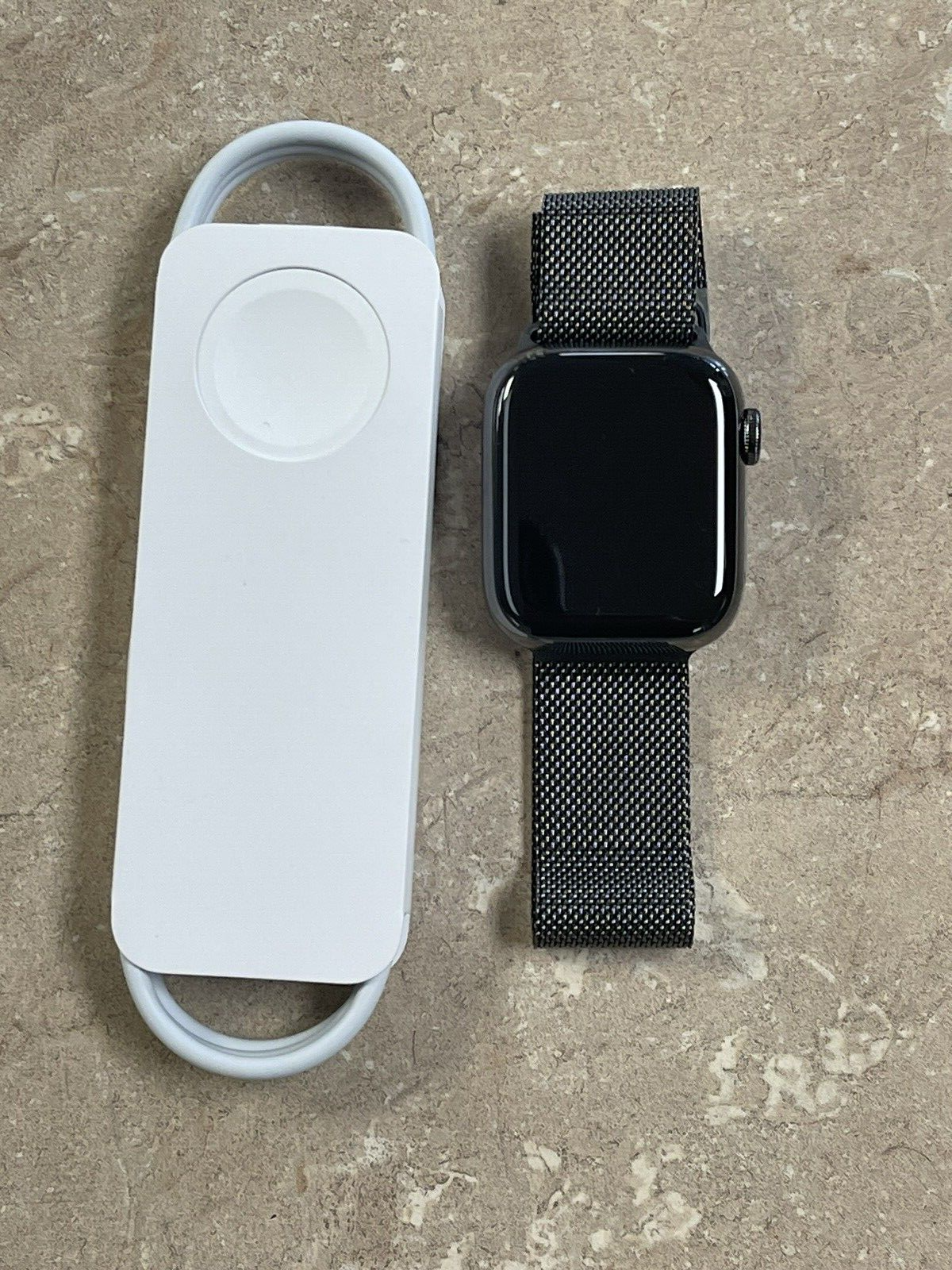 Apple Watch Series 7 41mm GPS GSM Cellular Milanese Graphite