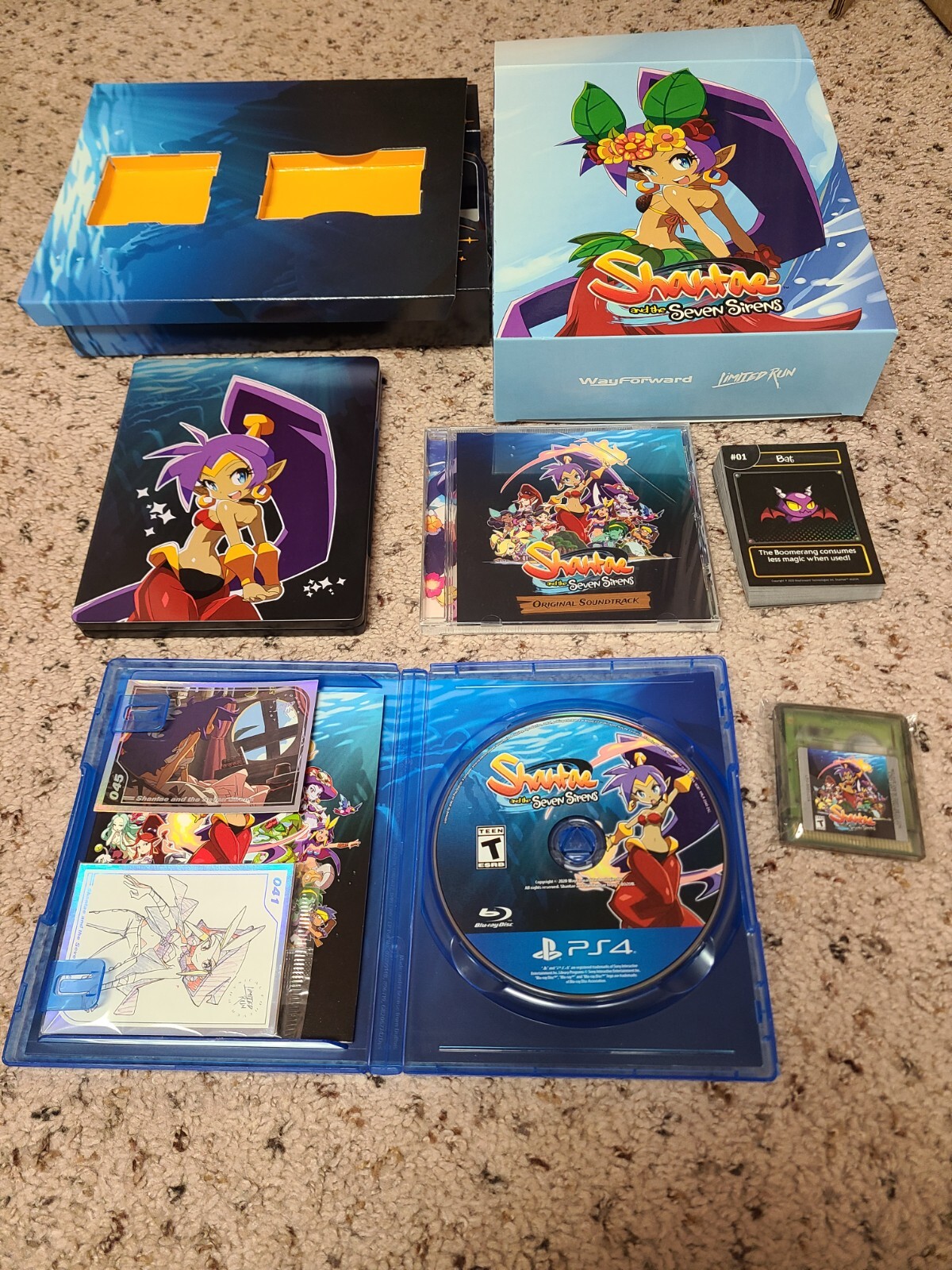 Shantae and the Seven Sirens Collector's Edition PS4 LRG Shantae and the Seven Sirens Collector's Edition PS4 LRG
