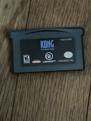 Game boy Advanced Game  Kong  Very Good Condition 