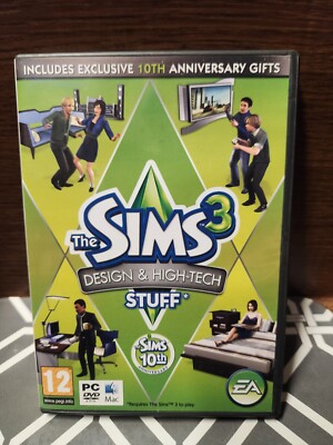 The Sims 3 High End Loft Stuff PC Game Expansion Pack 2010  Clean Disc.