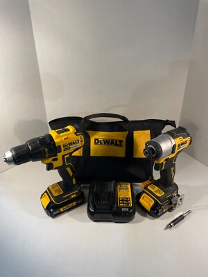 DEWALT 20V MAX Brushless Drill and Impact Driver, 2-Tool Power Tool Combo Kit
