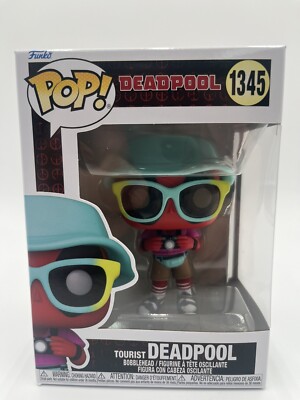 Funko Pop! Vinyl: Marvel - Tourist Deadpool #1345 New In Box Ready To Ship