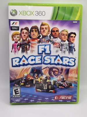 F1 Race Stars (Microsoft Xbox 360, 2012) Tested W/Manual