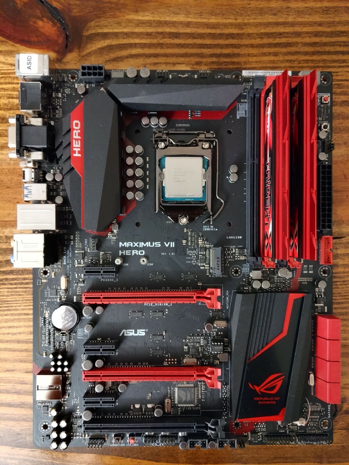 Купить Материнская карта с процессором Asus ROG Maximus VII Hero Motherboard, CPU, and RAM combo