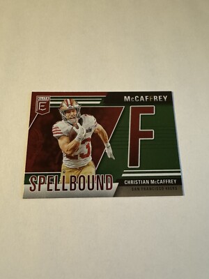 2024 Panini Donruss Elite Christian McCaffrey Spellbound  F  Green SP