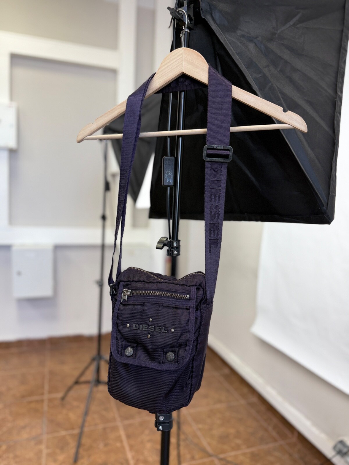 🇺🇸 Vintage Y2K Diesel Archive Purple Bag Rare Retro Hype