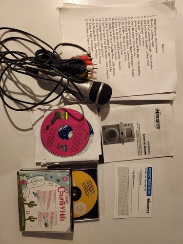 Karaoke Machine Memorex 5.5&rdquo; LCD Audio Recording System MKS8590 - works
