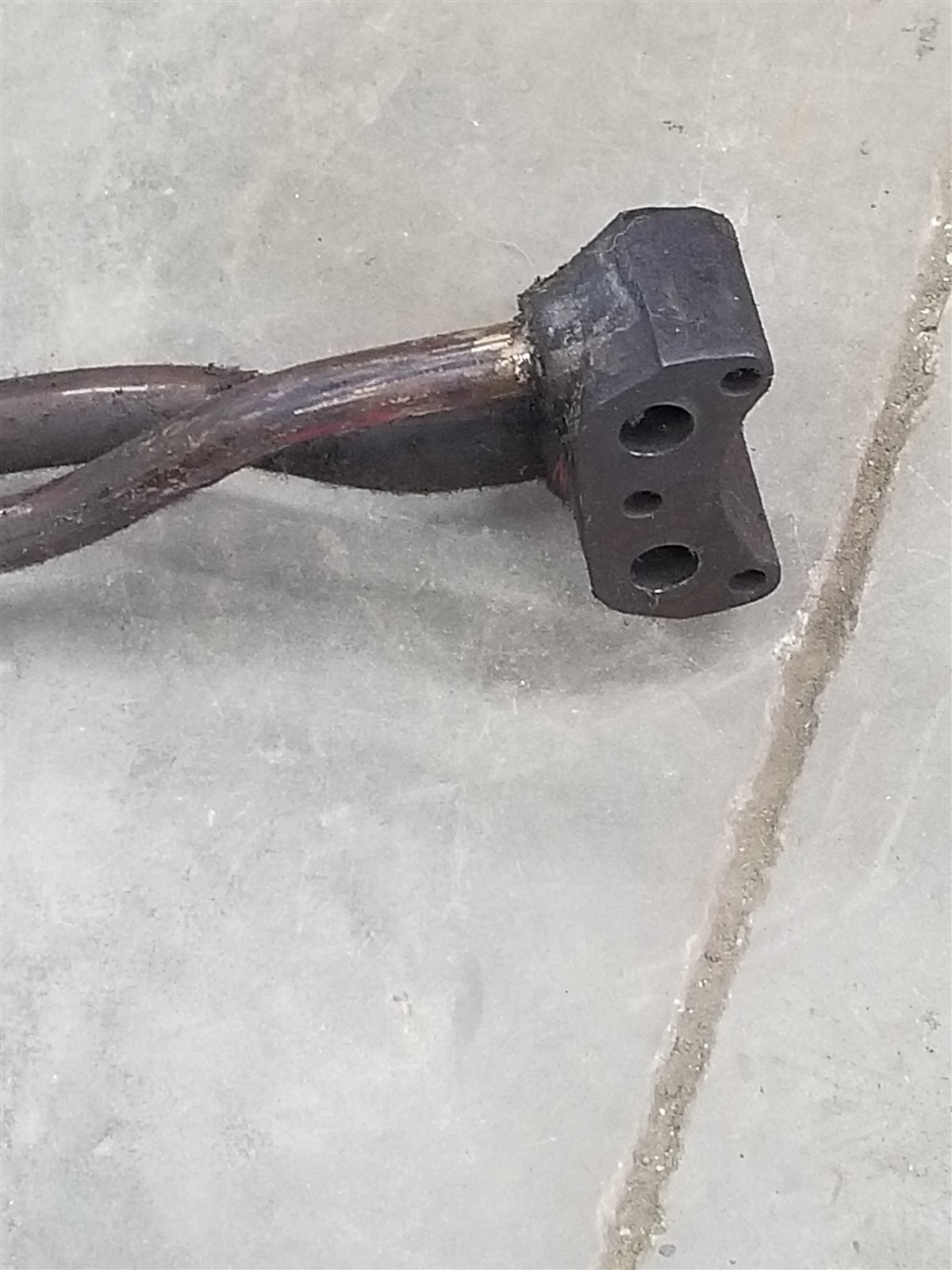 Hydraulic Pump Manifold Tubes IH International Farmall 400 450 Diesel