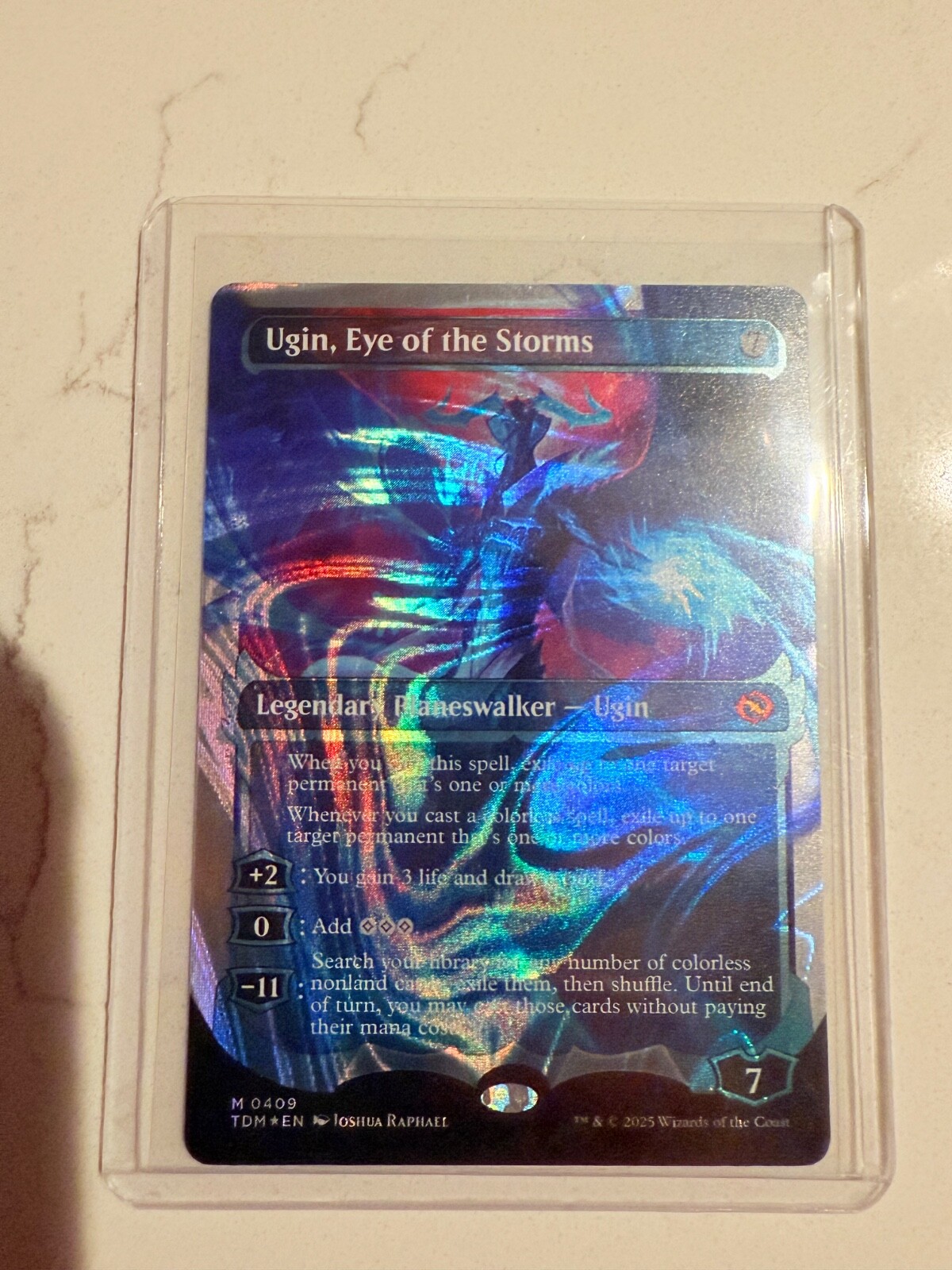MTG 嵐の目、ウギン/Ugin, Eye of the Storms非Foil Ugin, Eye of the Storms (Promo Pack) (Tarkir: Dragonstorm