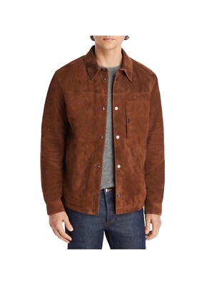 

ZEGNA Мужская коричневая куртка на пуговицах, Коричневый, 221VY068-ZZ970-M06