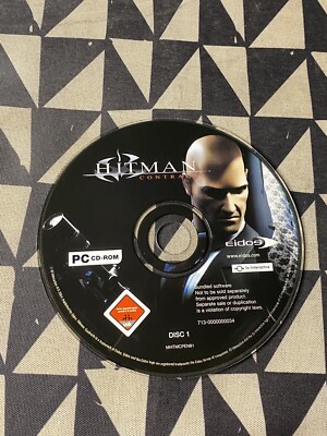 Hitman Contracts (PC CD-Rom, 2004) Disc 1 Only