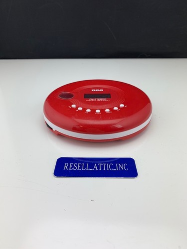 RCA RP2910-B Portable CD Player w/FM Radio Retro TESTED FREE SHIPPING