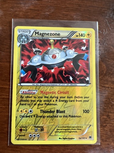 Magnezone 54/162 Holo Rare - Pokemon XY Break Through Card