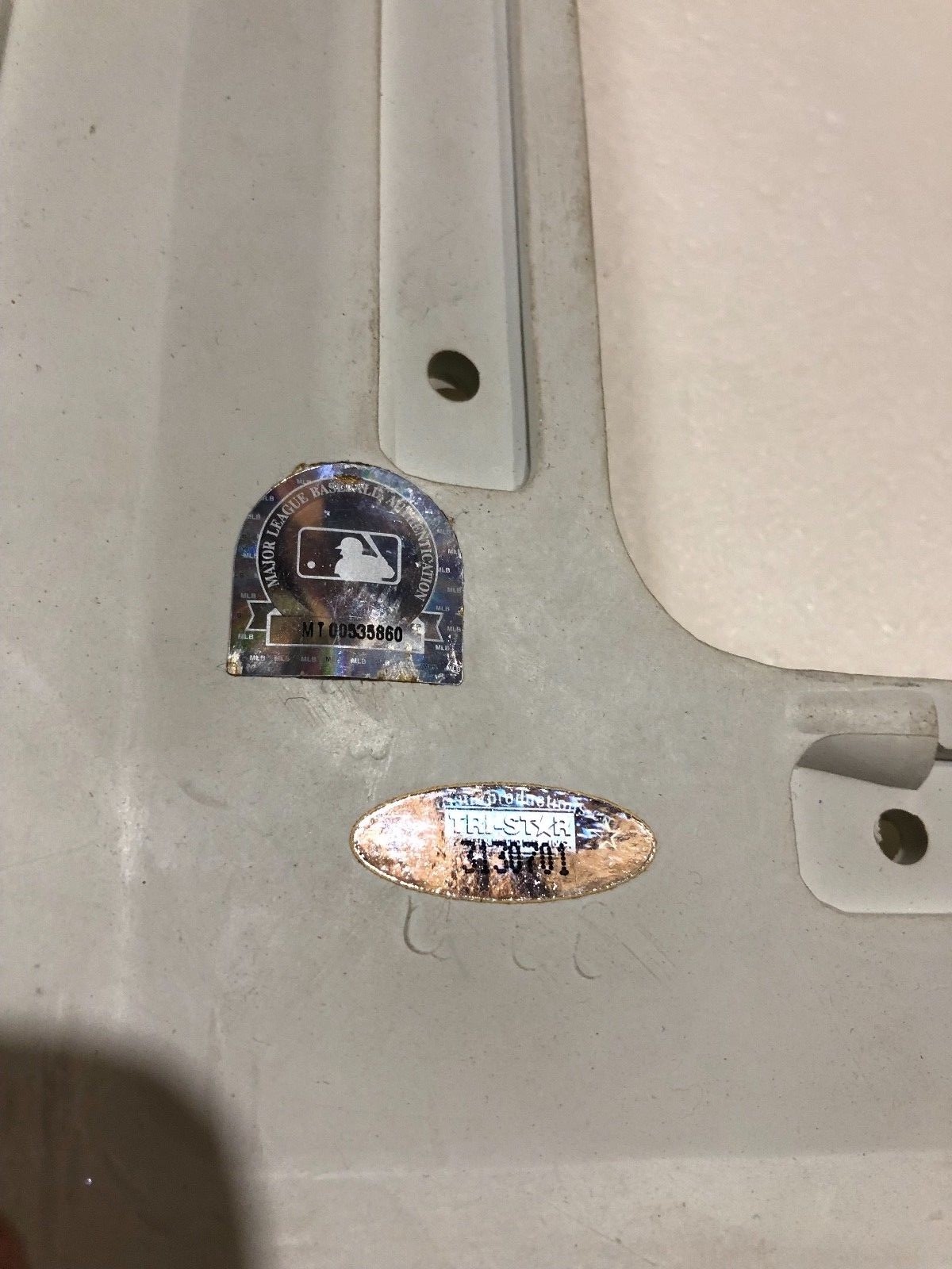 2004 Official World Series Base Signed by MVP Manny Ramirez Red Sox MLB Auth.