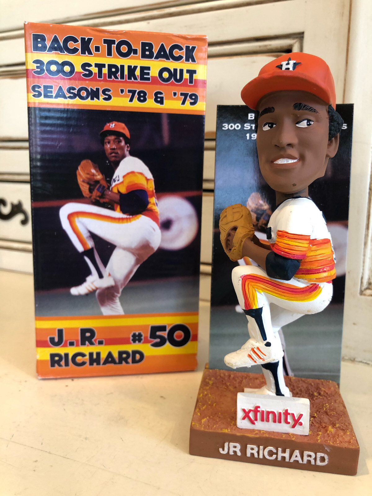 JR Richard ~ 2012 Houston Astros Back to Back 300 Strike