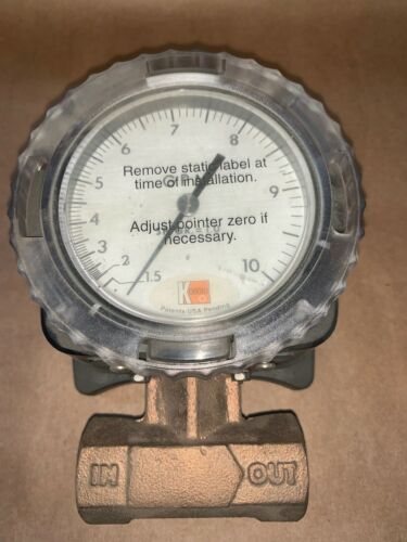 Kobold Instruments RCM-7110 Flowmeter 1.5-10 GPM