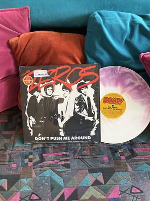 The Zeros ~ Don t Push Me Around ~ LP ~ KBD ~ Punk ~ In Shrink ~ Colored Vinyl