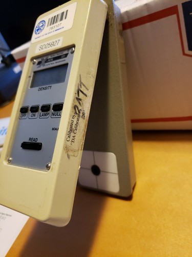 X-Rite 331 Portable Battery Operated  Transmission Denistometer with soft case.