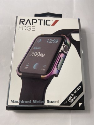Raptic Edge, Machined Metal Edge Guard, Apple Watch 38mm