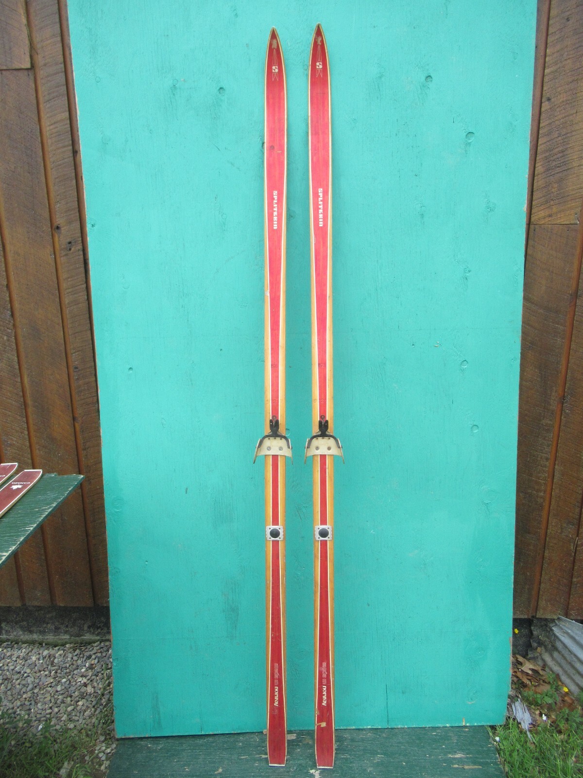 アンティーク木製スキー NICE OLD VINTAGE Wooden 79