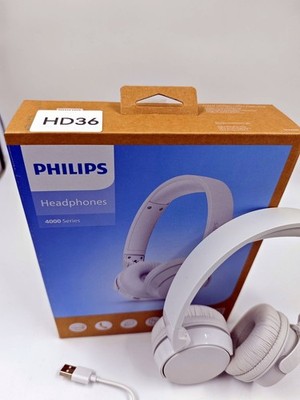 Philips 4000 Series Auriculares Blanco Usado Bluetooth