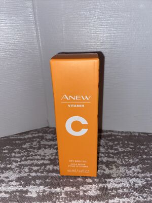 Avon a new vitamin C dry body oil￼ 3.4 FL OZ New With Box