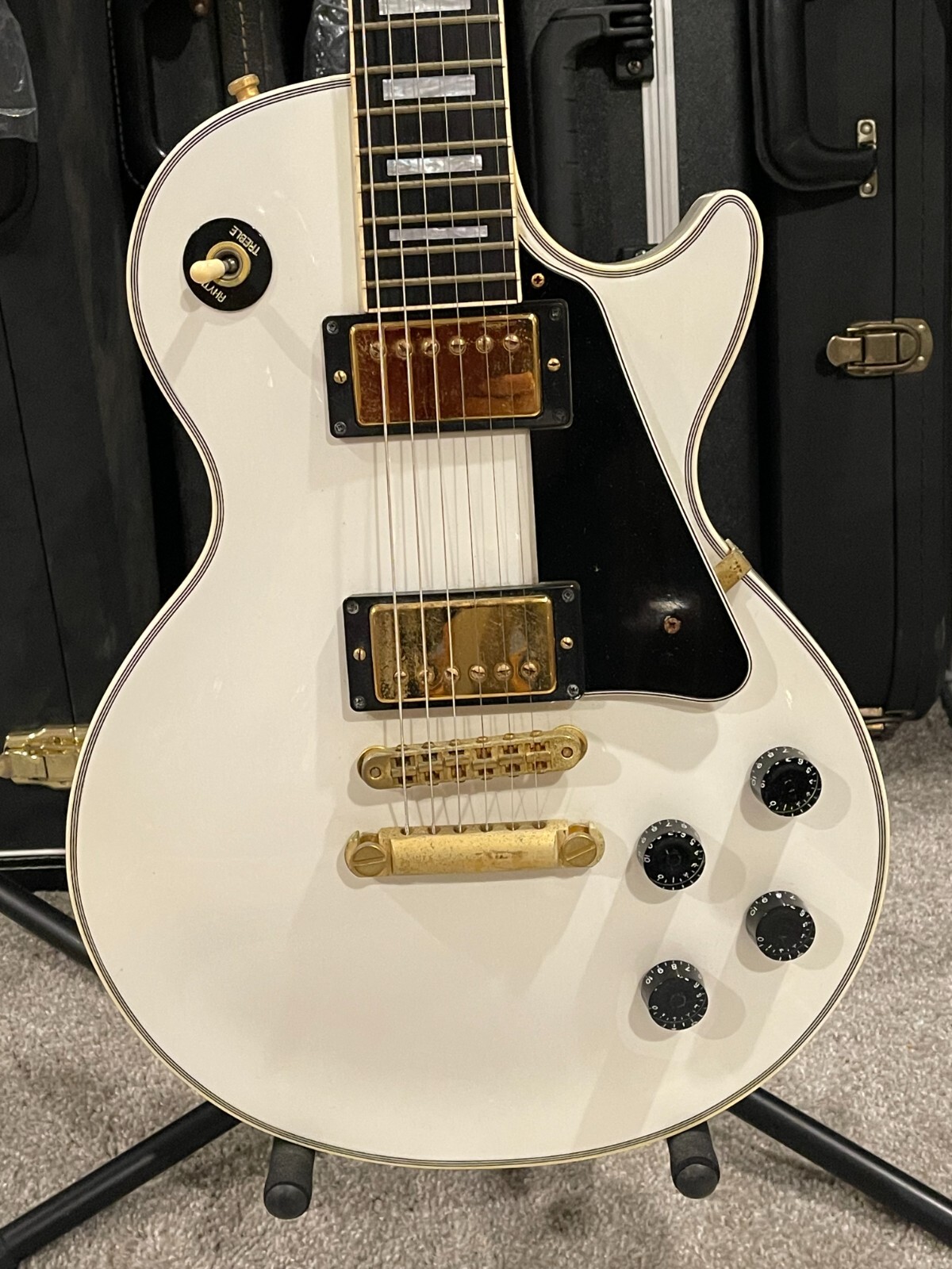 Ebony Fingerboard Orville by Gibson Les Paul Custom ( バイギブ