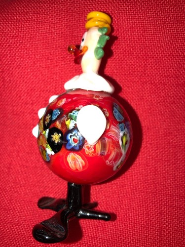 MURANO STYLE GLASS CLOWN FIGURINE 4