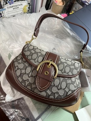 極美品 Coach Soho Brown Shoulder Hand Bag Coach Soho Bag: Handbags: Amazon.com
