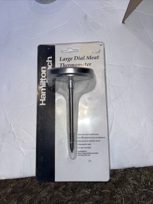 Large Dial Meat Thermometer Hamilton Beach New In Packaging