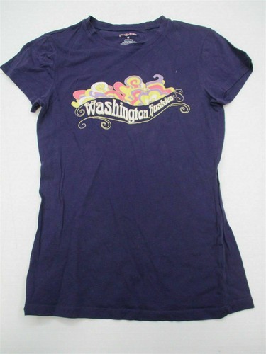 JANSPORT Women's Size M Washington Huskies Crew Neck Purple Cotton Tee