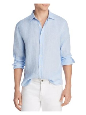 

Дизайнерская брендовая мужская светло-голубая клетчатая повседневная рубашка на пуговицах, Light blue, 800532789055