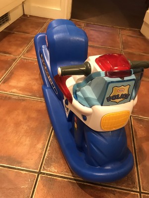 little tikes police rocker