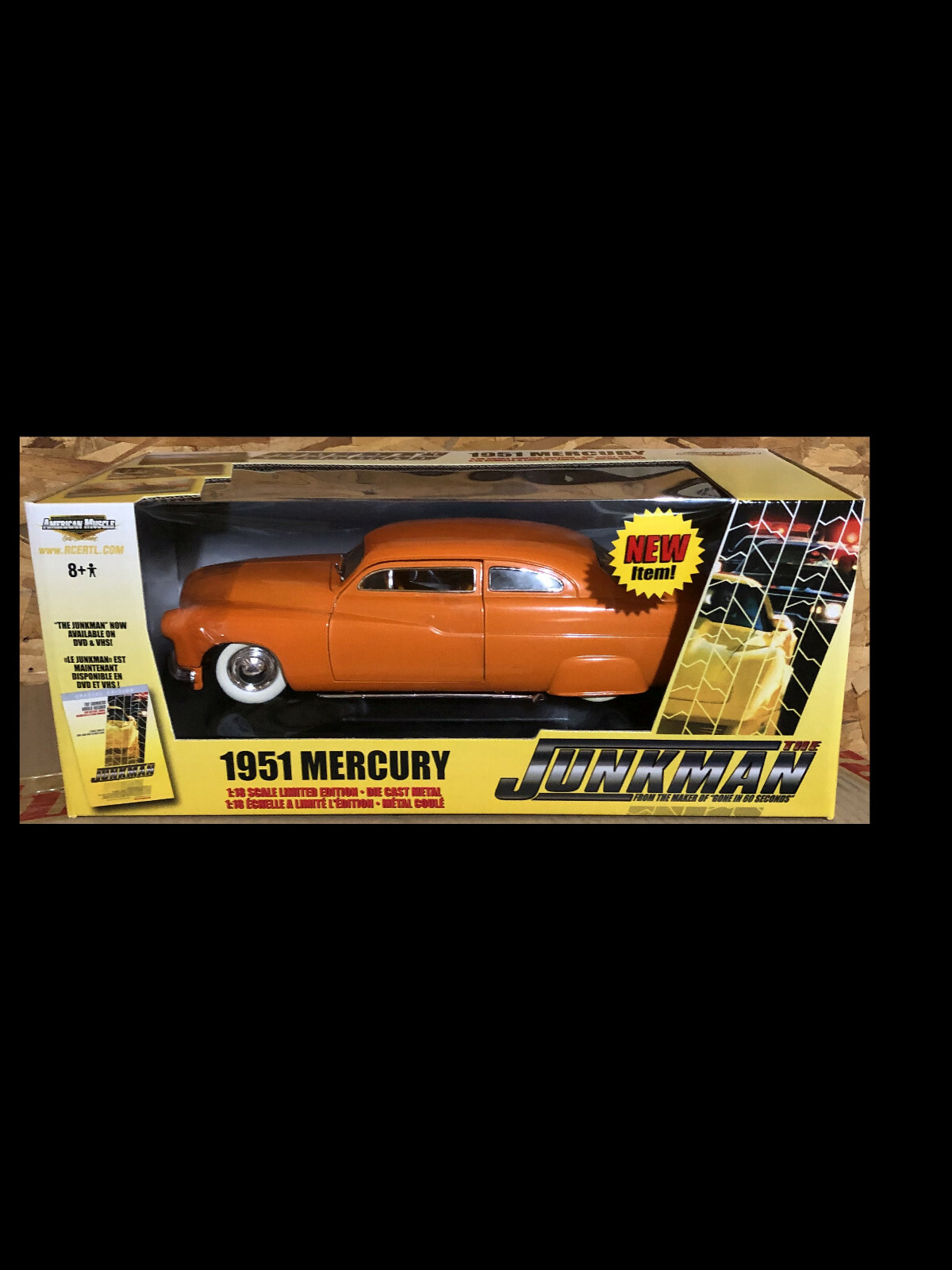 1951 Mercury Coupe ORANGE 1:18 Ertl American Muscle 33152