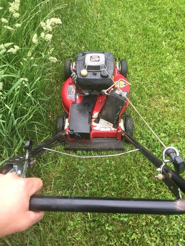 Exmark 21 Inch  Commercial Grade Push Mower Model M216KA With Bag Not Pictured.