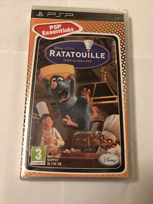 BRAND NEW Disney Pixar Ratatouille (Sony PSP, 2012) Region Free Import