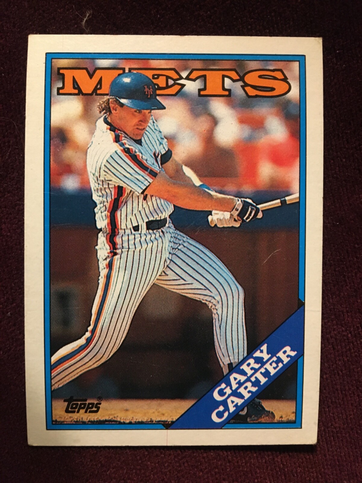 1988 Topps #530 Mets HOF Gary Carter Baseball Card | eBay