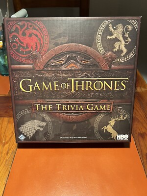 GoT GAME OF THRONES TRIVIA Board Game COMPLETE | 2015 HBO | CIB