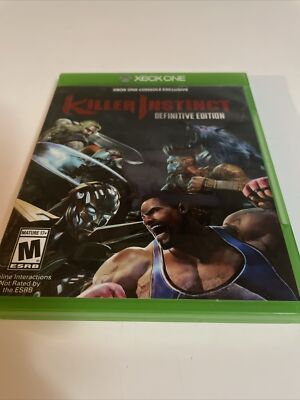 Killer Instinct Definitive Edition (Microsoft Xbox One) Complete With Valid Code