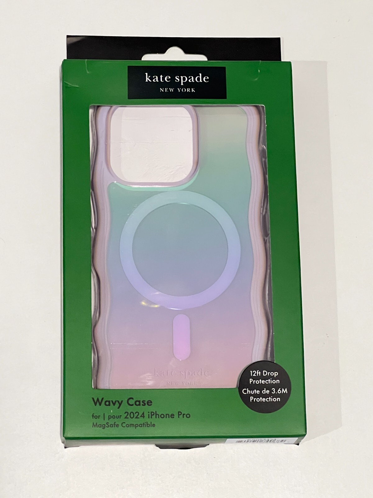 kate spade iPhone16ProMaxケース Wavy Opal Iridescent MagSafe Amazon.com: kate spade new york iPhone 16 Pro Case