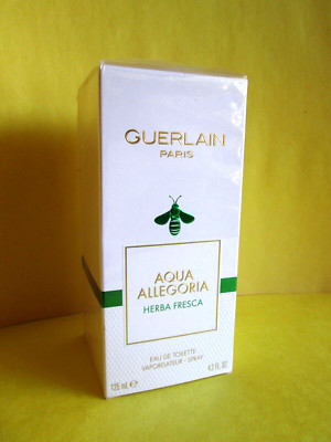 HERBA FRESCA AQUA ALLEGORIA GUERLAIN EAU DE TOILETTE SPRAY 4.2 OZ 125 ML SEALED