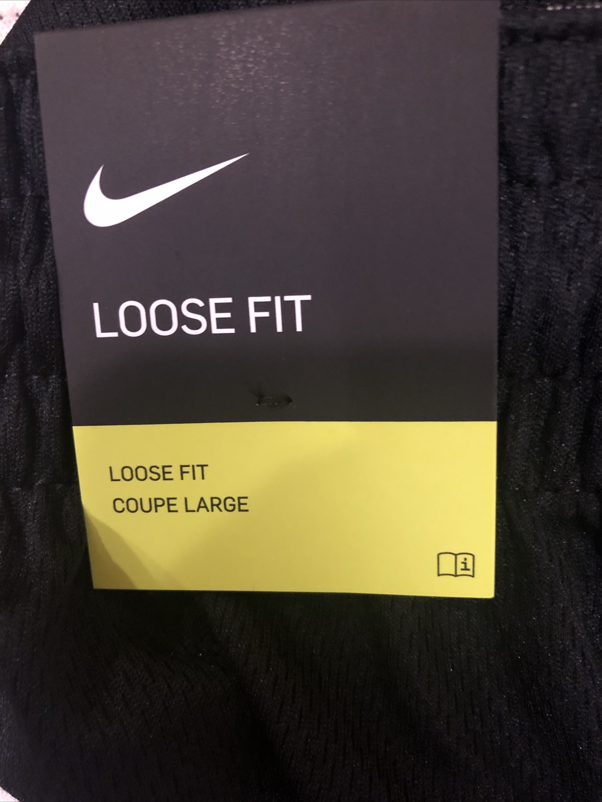 nike loose fit coupe large shorts