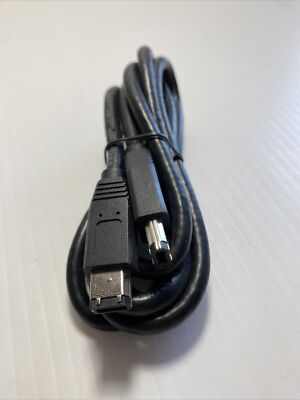 6FT FIREWIRE CABLE 6 PIN to 6 PIN IEEE1394 iLINK 6FT PC MAC DV 6P-6P 6-6 PINS