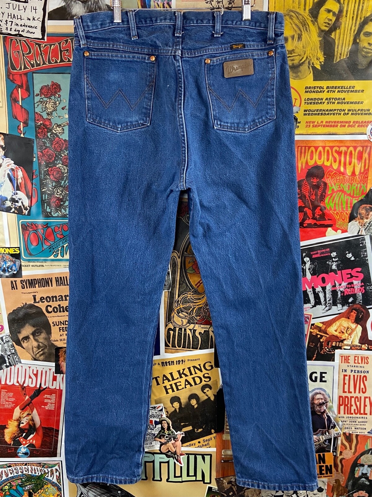 Vintage 90s Wrangler 13MWZ Cowboy Cut Western Denim Jeans
