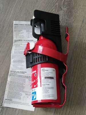 First Alert Fire Extinguisher, Car Fire Extinguisher, Red, Fesa5 Brand New 